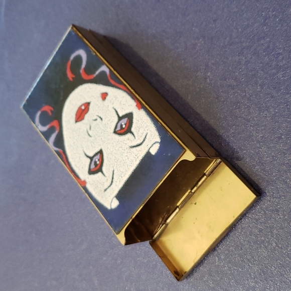 SOLD - Vintage flip top cigarette case - Picture 2 of 4